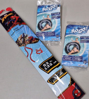 New Marvel Spiderman Kite & 2 Swim Rings 31.5" Diameter