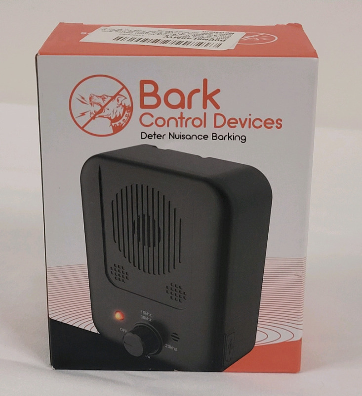 New - Bark Control Device , Deter Nuisance Barking .