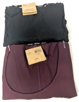 2 New Size Large Women's JUST COZY 4-Way Stretch Super Soft Long-Sleeve Tunic Tops | $80 Retail Value!