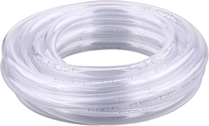 New DERNORD Clear Vinyl PVC Tubing 3/16" ID X 5/16" OD Plastic Flexible Food Grade Hose - 10 Feet