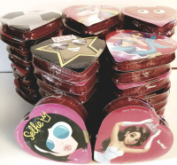 40 new (1.6 oz) boxes of Elmer's chocolates bb 05/05/2026 total weight 4 pounds various box patterns
