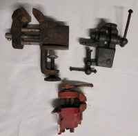 3 Small Bench Vices