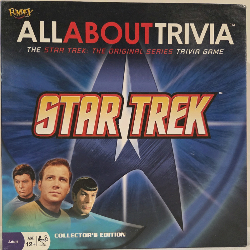 All About Trivia: Star Trek - The Original Series Trivia Game Collector's Edition by Fundex Games