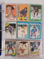 1970 - 2018 New York Rangers NHL Hockey Trading Card Singles , 207 Trading Cards