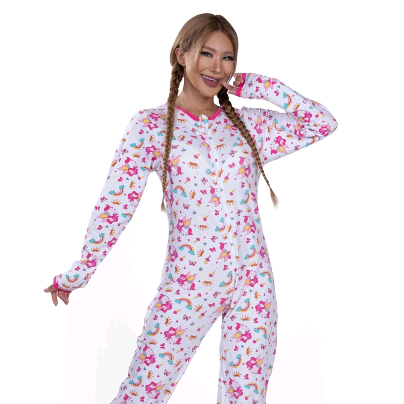 New Size 4XL Adult Women's REARZ Lil Bella Adaptive Footed Jammies | Retails Over $50 (Discontinued)