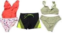 3 New Size LG Women's Bathing Suits : Two 2-Piece Sets + Boyshorts Bathing Bottoms