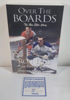 Signed Ron Ellis " Over the Boards : The Ron Ellis Story " Paperback Book w/COA by A.J. Sports World