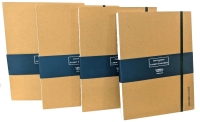4 New GENERAL SUPPLY GOODS Craft Cover Sketchbooks - 8.5" &times; 11", 176 Blank Pages Each | Retails Over $60!