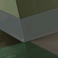 New In Box | Johnsonite Traditional Vinyl 1/8" (Type TV) - 4" #20 Charcoal - Wallbase 120' | * Retails $240.72 *