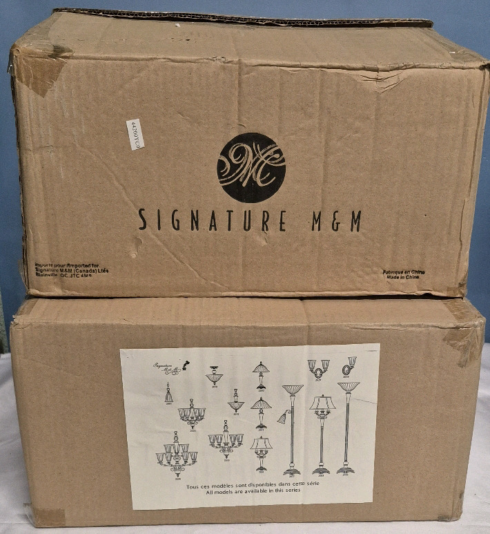 2 As New Signature M&M Ceiling Fixtures Model 2650