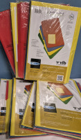 144 New Legal Size File Folders - 4 Colours 8.5 by 14"