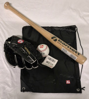 New Barnett Baseball Junior Kit - Bag, Ball, Bat & Glove