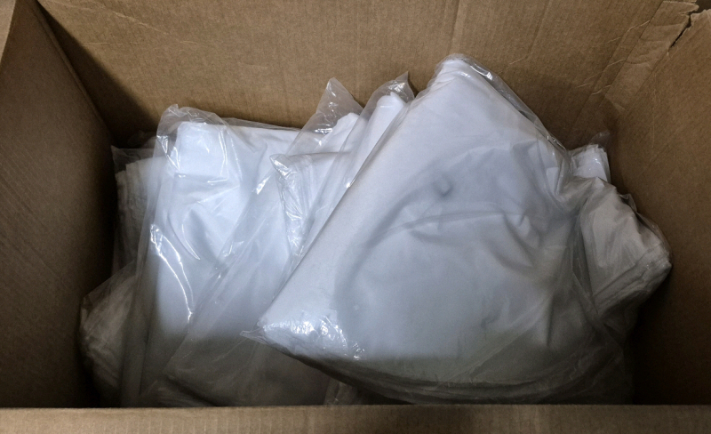 250 New Prize Chutes Blank (white) Mini-parachutes for Dropping Lightweight Soft Prizes and Coupons