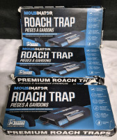 45 New Mousinator ROACH TRAPS Easy Ready To Use