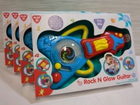 4 New Rock N Glow Guitar Toy for Toddlers
