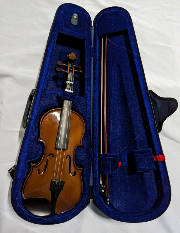 Stentor Half Violin with carrying case.