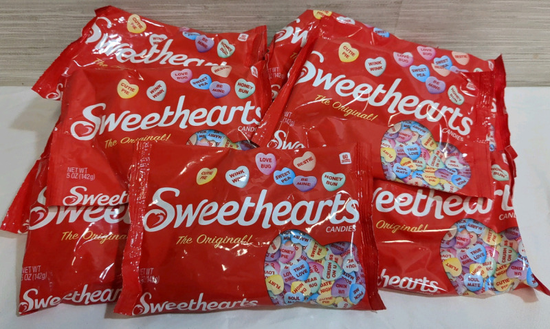 14 New Bags of Sweetheart Original Candies