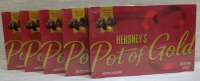5 New Boxes Hershey's Pot of Gold Chocolate