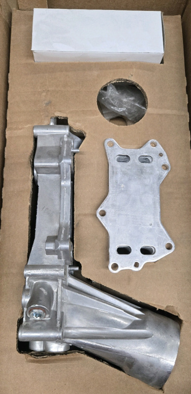 As Is | Dorman 926-959 Upgraded Aluminum Engine Oil Filter Housing | Missing Gaskets, Seals & Hardware For Installation