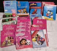 New Packs of Valentine's Cards Barbie, Transformers, Mickey Mouse ++