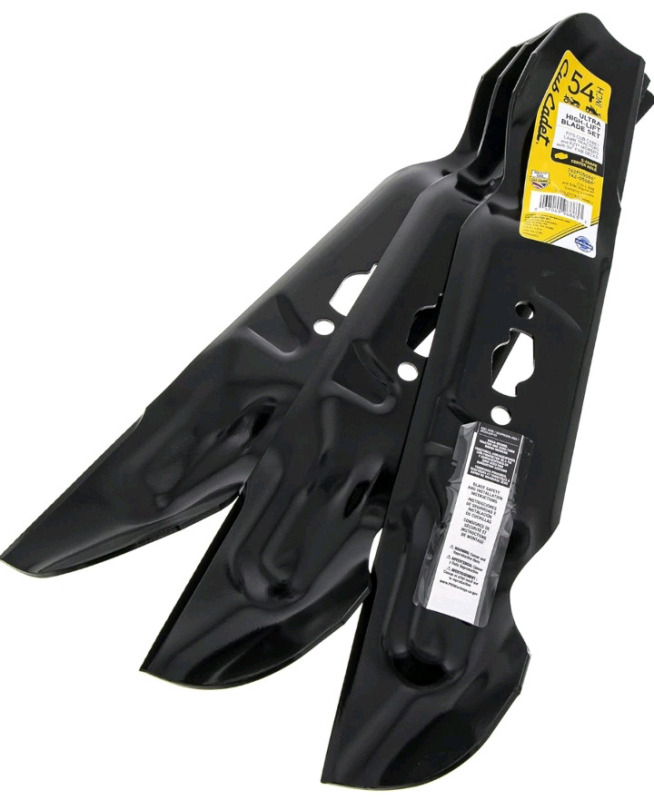 New 54 inch Cub Cadet Ultra High Lift Lawn Tractor 3 Blade Set Retails Over $170
