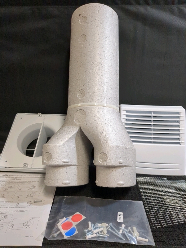 As New Broan-Nutone Tandem 19" Transition Kit for Ducting and Venting