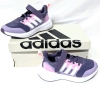 New Kids Size 11K ADIDAS FortaRun Cloudfoam Running Shoes With Elastic Lace Top Strap 2.0 Wl K ID3355 | Retails Over $60 - 2