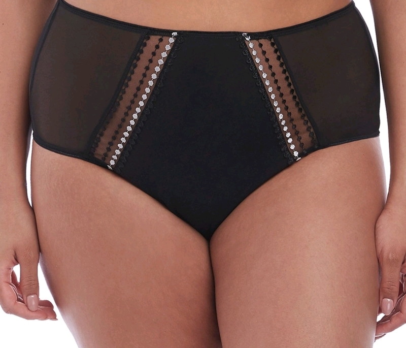 New Size XL Women's ELOMI Matilda Full Brief EL8906 - Black