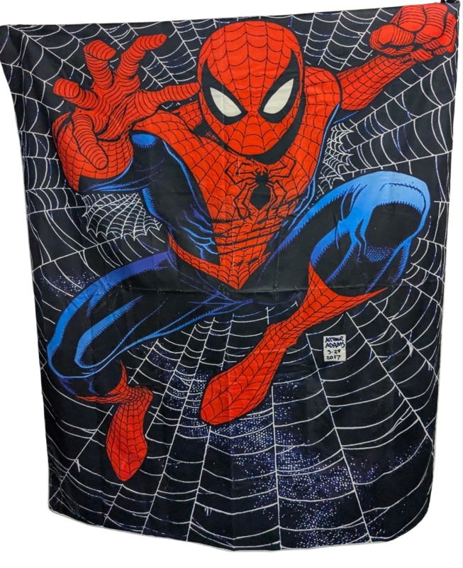 Huge New SPIDER-MAN Smooth Bath Sheet / Beach Towel / Picnic Blanket - 59" &times; 70.85"