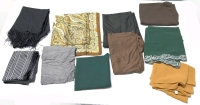 10 New Assorted Scarves & Kerchiefs - Up to 76" Long