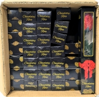 33 New CHOCOLATEY ROSES Individually Packaged - 20g - BB 2026/02/28