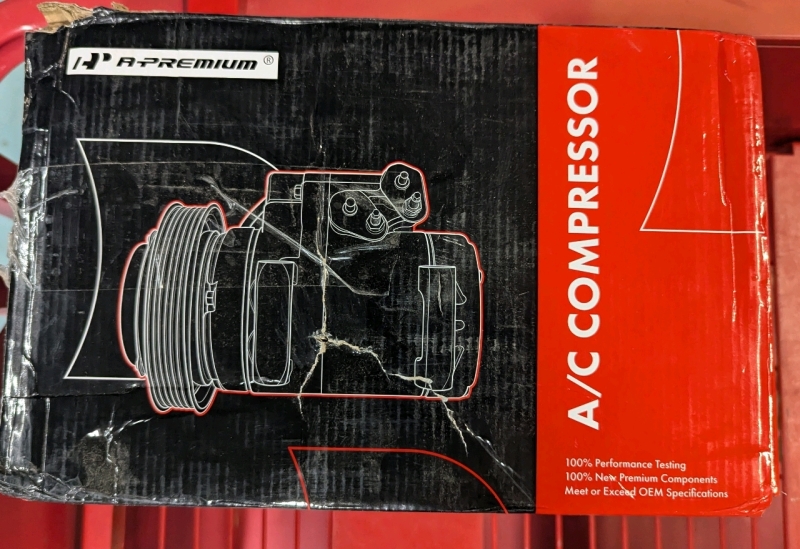 As New - As Is - In Box - A Premium A/C Air Compressor. Model ACC29137 - C