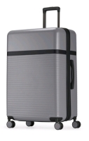 New Bugatti Sofia Collection Hardside Spinner Luggage - Dark Grey. 30" Tall (without Handle) retails for $178 US