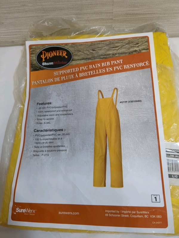 1 As New Pioneer StormMaster Rain Pants