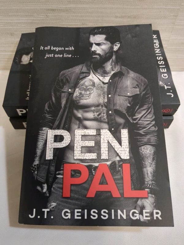 3 Softcover Copies of Pen Pal by J.T. Geissinger