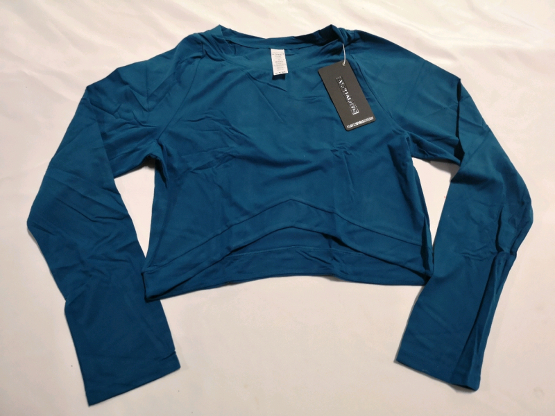New ALPHALETE Women's sz 3XL Ultrasoft Apex Long Sleeve (Deep Teal)