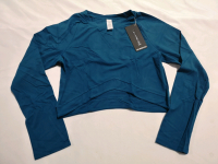 New ALPHALETE Women's sz 3XL Ultrasoft Apex Long Sleeve (Deep Teal)