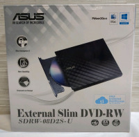 As New ASUS External Slim DVD-RW Drive