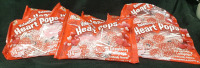 8 New Bags of Albert's Valentine Heart Pops Strawberry Lollipops (170g Each, Best Before August 8th)