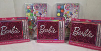 5 New | Girl's Beauty Lot | Includes 2 BMe Alphabet Jewelry Kits & 3 Barbie Shadow Palettes w/ Mirrors