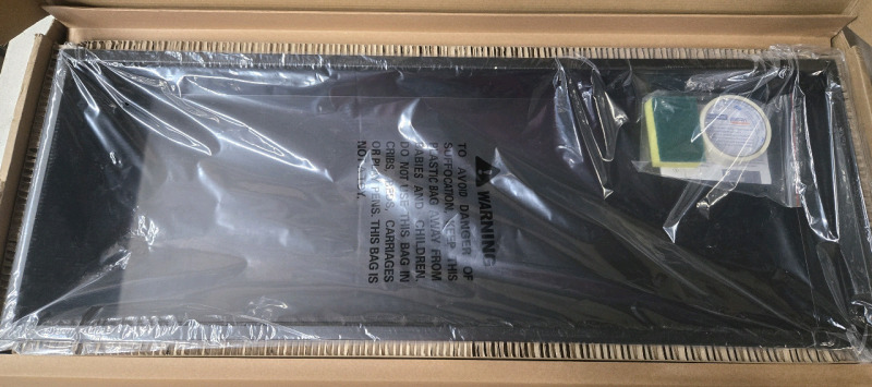 New In Box | Stainless Steel Shower Niche 36" X 12" Matte Black | No Tile Needed * Retails $266.87 *