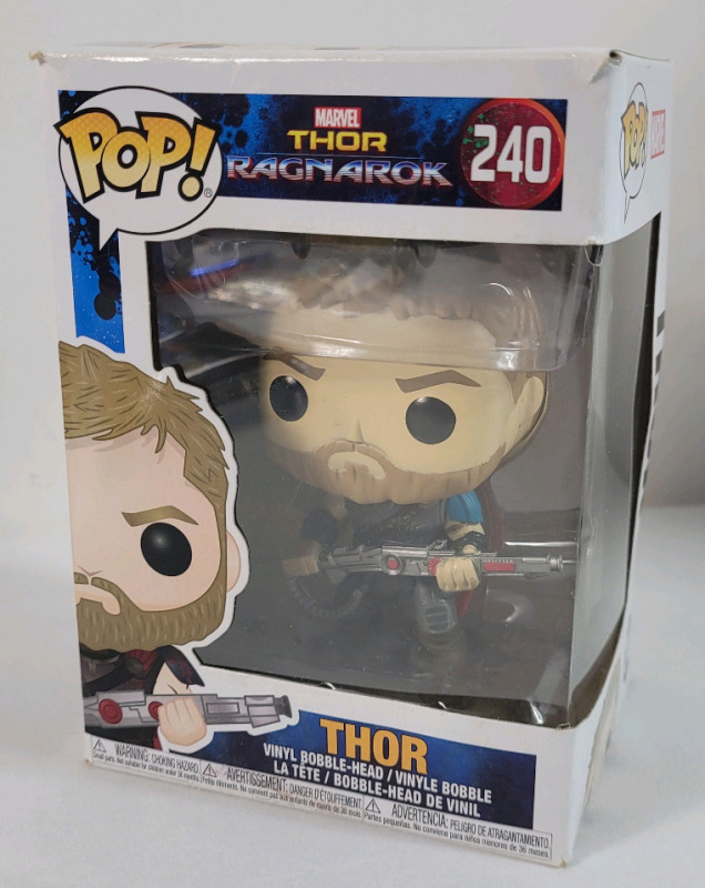 Funko Pop! Marvel " THOR " Ragnarok Vinyl Figure .