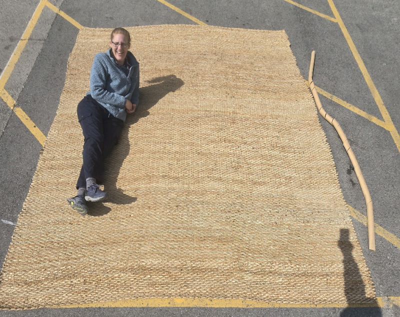 As New | Beautiful Onica Woven Rug 9' x 12'