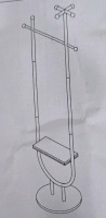 New In Box | Amzdeal Appears To Be Metal Clothing Rack W/ Small Shelf For Shoes