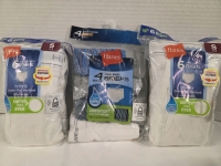 3 New Packs | Size S Boys HANES Briefs | 1 Pack of 4, 2 Packs of 6