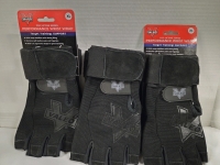 3 Pairs As New | Size XL VALEO Pro Lifting Series Performance Wrist Wraps | Target Training: Support