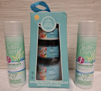New Studio Selection Essential Body Care Collection & 2 New Gillette Satin Care Shave Gel