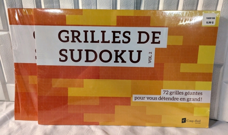 2 New Grilles De Sudoku Volume 2