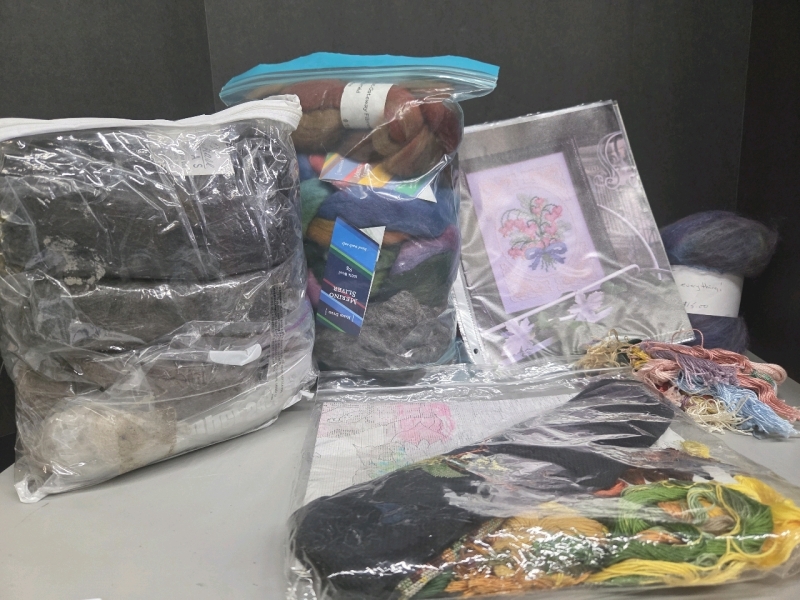 Lovely Cross Stitch Lot | Variety Colours, Lengths, Patterns & Materials