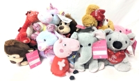11 New Super Soft Stuffed Animals Up To 7.5" Tall Incl Peppa Pig